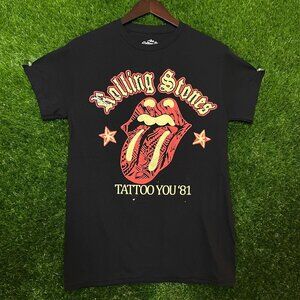 Rolling Stones Tattoo 1981 Rock T-shirt size Small